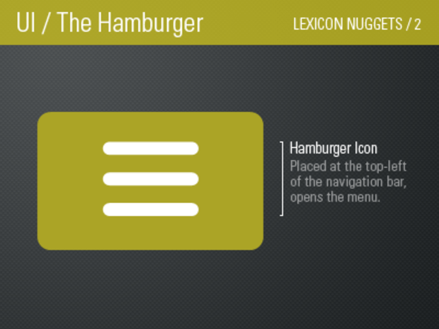 hamburger icon pattern